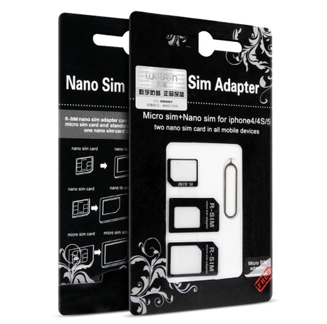 Adaptateur pour cartes SIM - Ref 314200