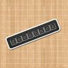 Autocollant pour téléphone portable SLURM STICKER - Ref 1370905