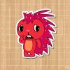 Autocollant pour téléphone portable SLURM STICKER - Ref 1372770