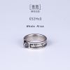 Bague mixte Argentée - Ref 3086135