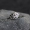 Bague SALUT BAMBOU Argentée - Ref 3086488