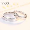 Bague mixte VIGG Argentée - Ref 3086557