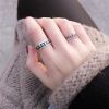 Bague mixte en Acier au titane - Ref 3086686