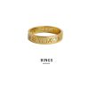 Bague Femme en Acier au titane - Ref 3086919