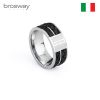 Bague Homme BROSWAY en Cuir - Ref 3087260