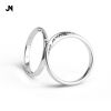 Bague mixte JANAMPNENG Argentée - Ref 3087360