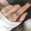 Bague Femme MISS JOJO en Acier au titane - Ref 3087395