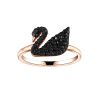 Bague Swarovski en Alliage argent plaque or - Ref 3087499