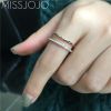 Bague Femme MISS JOJO en Acier au titane - Ref 3087519