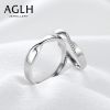 Bague mixte AGLH Argentée - Ref 3088081