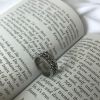 Bague Homme en Acier au titane - Ref 3088486