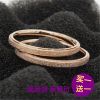 Bague mixte en Acier au titane - Ref 3089500