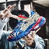 Baskets de mode en toile Spiderman - Ref 3426860