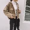 Blouson femme en Velours côtelé - Ref 3321757