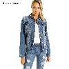 Blouson femme en Denim - Ref 3321806