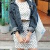 Blouson femme en Denim - Ref 3321829