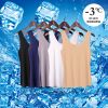 Body glace transparente gilet de soie, doux - Ref 651019