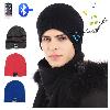 Bonnet tricoté Bluetooth Pour Homme - Ref 3424178