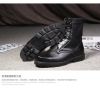Boots militaires en cuir - Ref 1397010