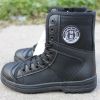 Boots militaires pour homme en toile - Ref 1397310