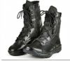 Boots militaires en cuir - Ref 1398024