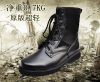 Boots militaires en cuir - lumière Ref 1398076