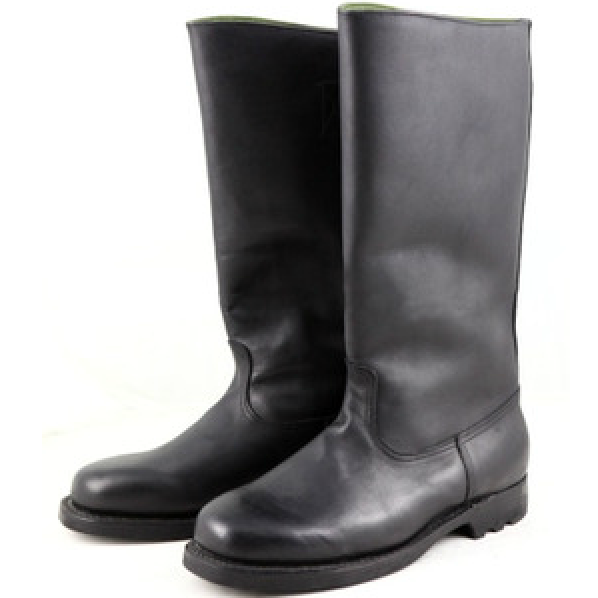 Boots militaires en cuir - Ref 1398524