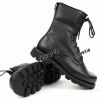 Boots militaires en cuir - Ref 1402543
