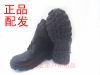 Boots militaires en cuir - Ref 1402658