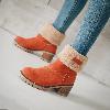Bottes femme en Daim - Ref 3354256