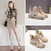 Bottes femme MANKARA en En cuir - Ref 3354263