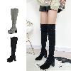 Bottes femme CHIC en Microfibre - Ref 3354275