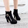 Bottes femme en Daim - Ref 3354331