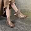Bottes femme NATIONALITE en En cuir - Ref 3354349