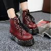 Bottes femme en PU artificiel - Ref 3354355