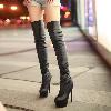 Bottes femme INDEPENDANCE en PU artificiel - Ref 3354375