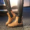 Bottes femme HANDUEKE en PU artificiel - Ref 3354391
