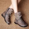 Bottes femme en En cuir - Ref 3354420