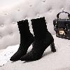 Bottes femme en Daim - Ref 3354494