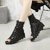 Bottes femme DELPHINIUM en En cuir - Ref 3354499