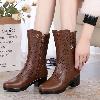 Bottes femme en Microfibre - Ref 3354536
