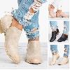 Bottes femme en PU artificiel - Ref 3354587