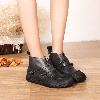Bottes femme VIGNE VERTE en En cuir - Ref 3354603