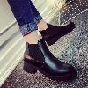 Bottes femme en PU artificiel - Ref 3354619