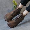 Bottes femme en En cuir - Ref 3354643