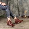 Bottes femme en En cuir - Ref 3354650