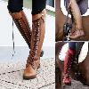 Bottes femme VéRITABLE Q en PU artificiel - Ref 3354651