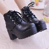 Bottes femme en PU artificiel - Ref 3354658