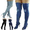 Bottes femme en Tissu - Ref 3354681