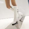 Bottes femme en PU artificiel - Ref 3354705